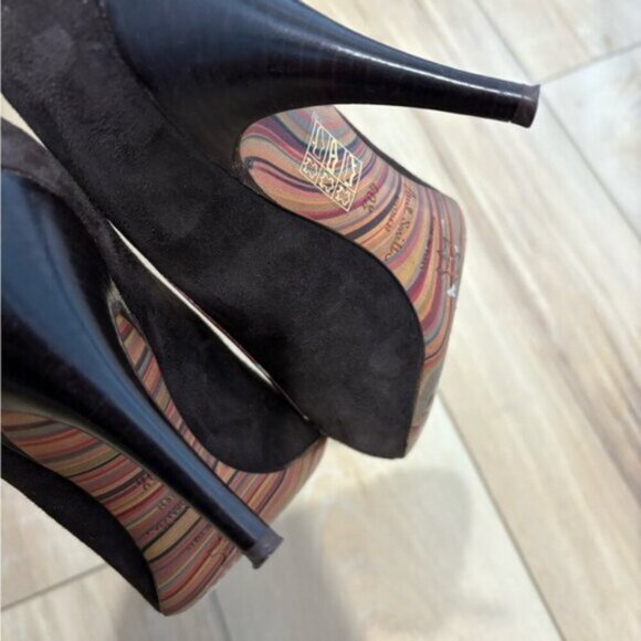 GORGEOUS PAUL SMITH HEELS WITH TASSEL- size 10.5 - Picture 7 of 10